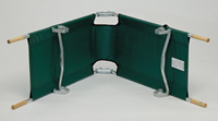 Easy-Fold Aluminum Pole Stretcher